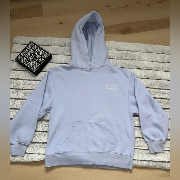 wild fable Tops - Wild Fable Light Blue Hoodie